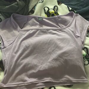 Purple going out top